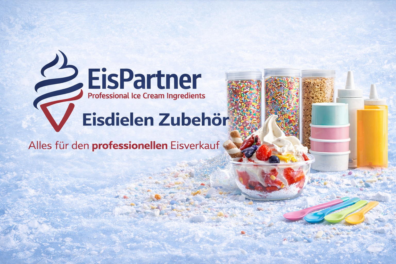 Eisdielen Zubehör