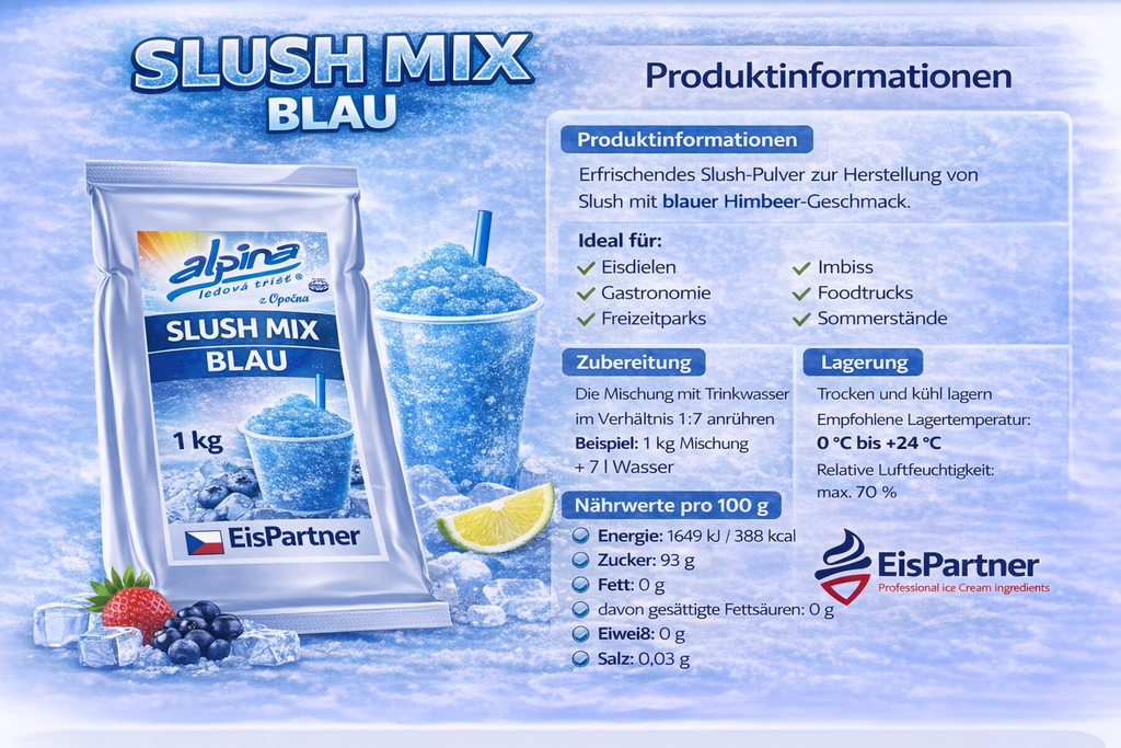 Slush Mix Blau 1 kg