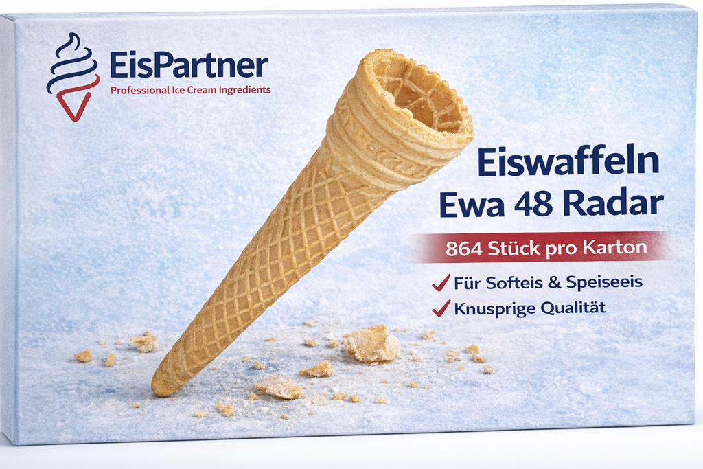 Eiswaffeln Ewa 48 Radar – 864 Stück